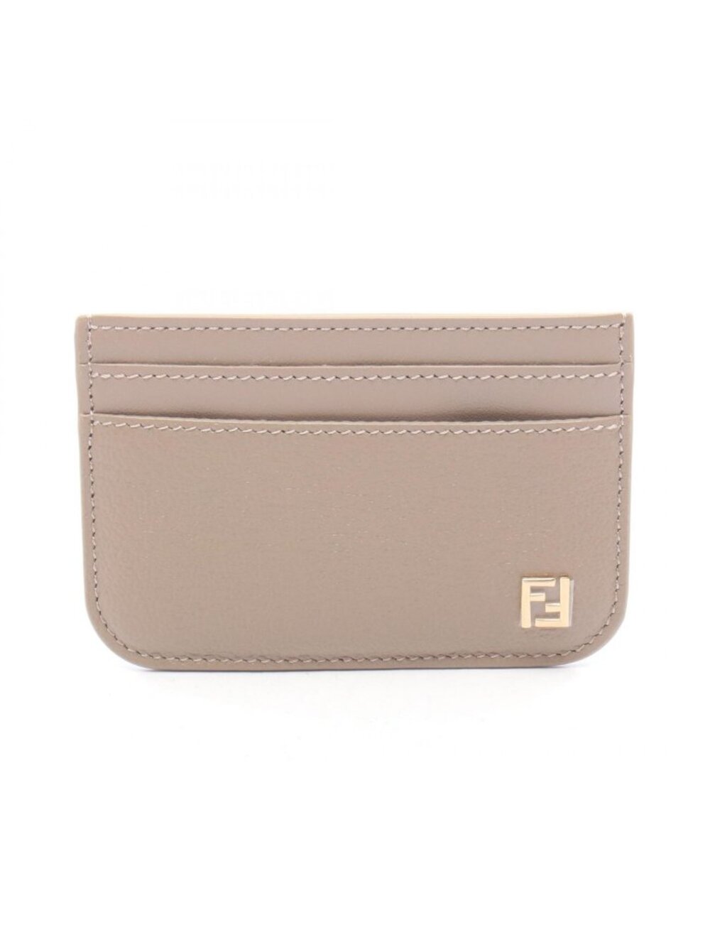 Fendi Card Case FF Leather